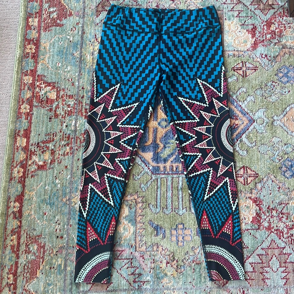 Mara Hoffman full length leggings. Size 10.
